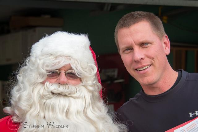 Santa Visits Lower Frederick Twp. - 12/21/2013
